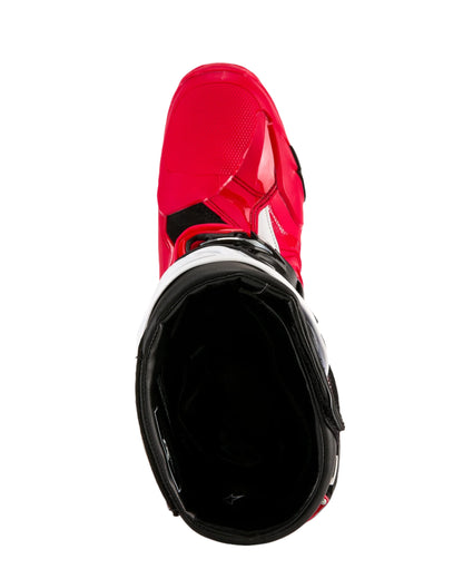 ALPINESTAR - TECH 10 ENDURO BOOTS - BRIGHT RED/BLACK/WHITE