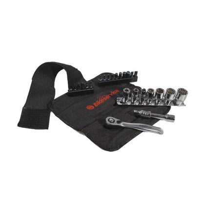 BIKESERVICE - 26 PIECE PORTABLE TOOL KIT - BS9728