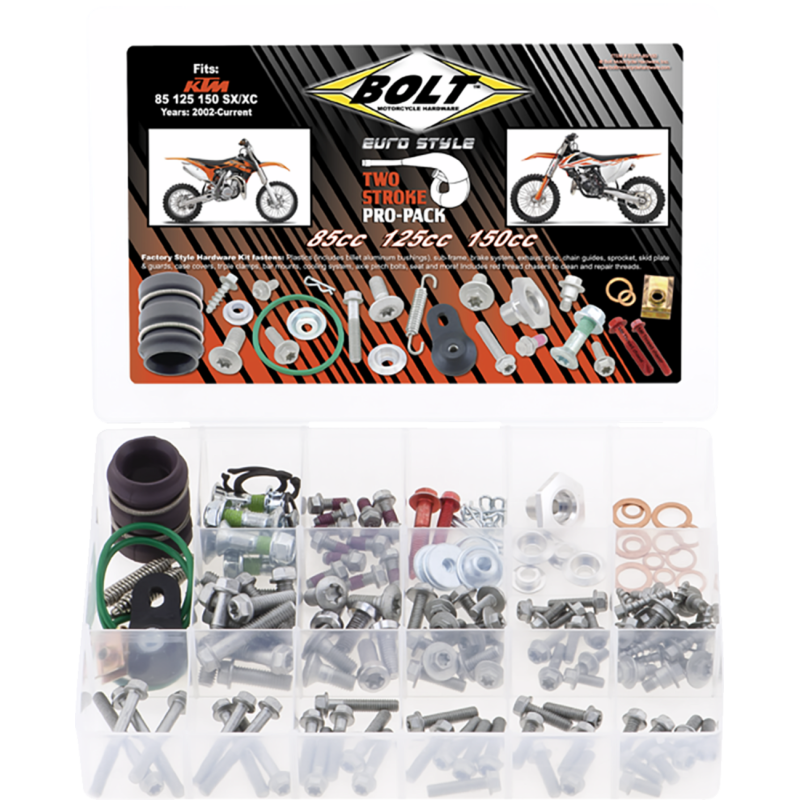BOLT - PRO PACK - COMPLETE FASTENER KITS - EURO