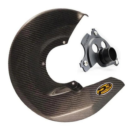 P3 CARBON - FRONT BRAKE DISC GUARD KIT - HUSQVARNA 14-15