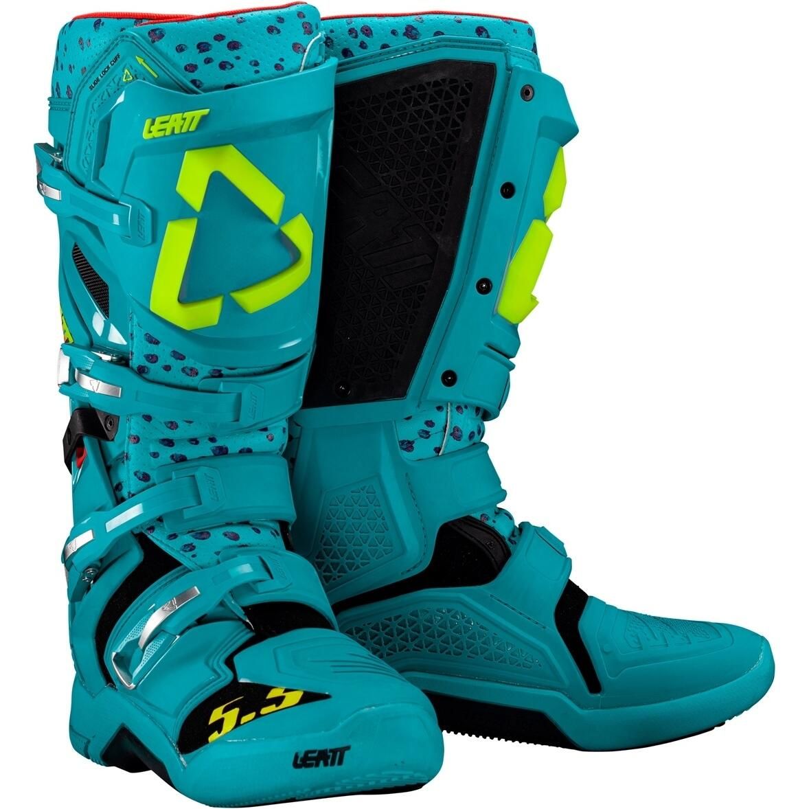 LEATT 5.5 FLEXLOCK RIDING BOOTS - MEN / WOMEN - MX - CHEETAH – Assault Moto