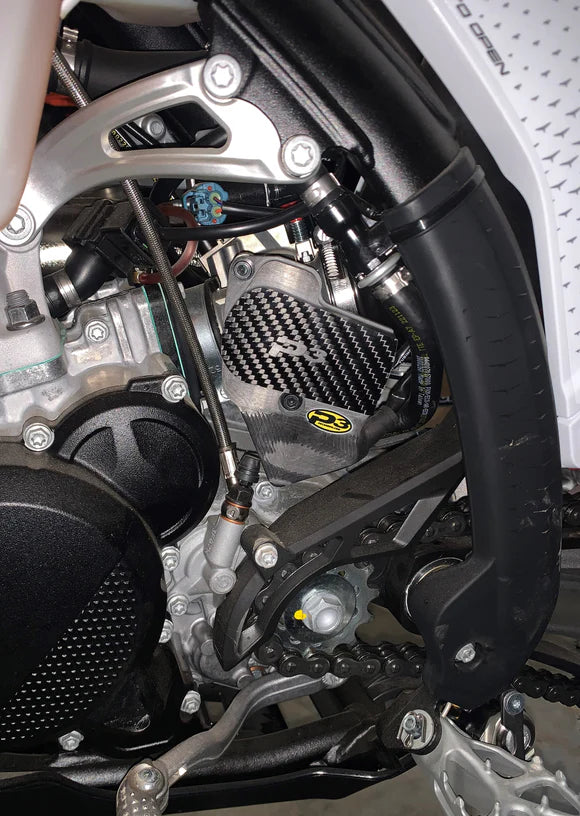 P3 CARBON - THROTTLE BODY GUARD - KTM/HUSQ/GASGAS - ALL TBI MODELS 23-26