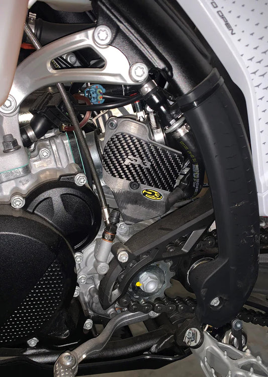 P3 CARBON - THROTTLE BODY GUARD - KTM/HUSQ/GASGAS - ALL TBI MODELS 23-26
