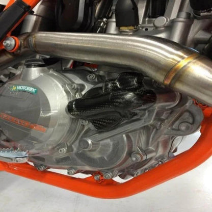 P3 CARBON - WATER PUMP COVER - KTM 450/500 13-17