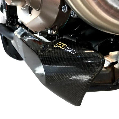 P3 CARBON - EXHAUST COVER - HUSQVARNA - SAVARTPILEN & VITPLIEN 701 18-23