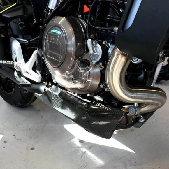 P3 CARBON - EXHAUST COVER - HUSQVARNA - SAVARTPILEN & VITPLIEN 701 18-23