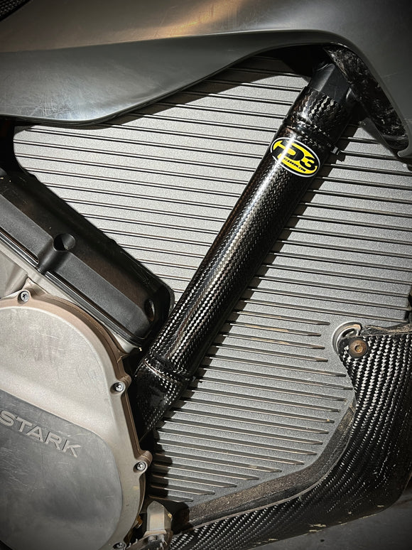 P3 CARBON - FIBER FRAME BATTERY GUARDS - STARK VARG & EX (SET OF 2) 22-26