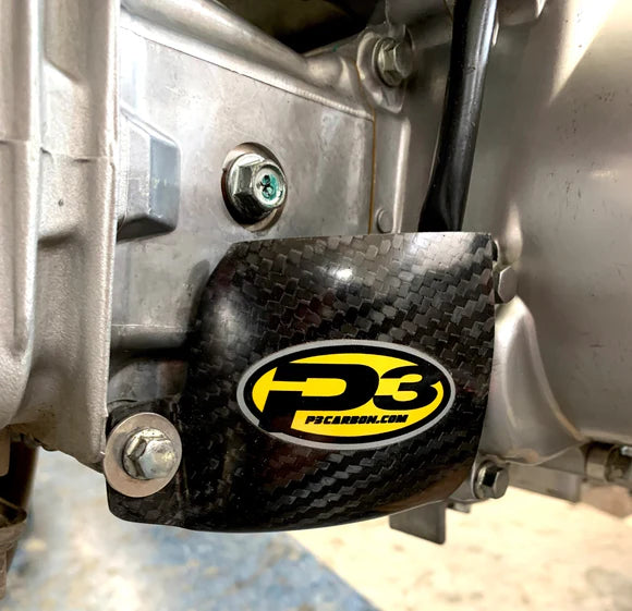 P3 CARBON - SLIM - TEMP SENSOR COVER - HONDA CRF110 19-26