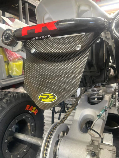 P3 CARBON - RACE QUAD UNIVERSAL NUMBER PLATE