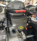 P3 CARBON - RACE QUAD UNIVERSAL NUMBER PLATE
