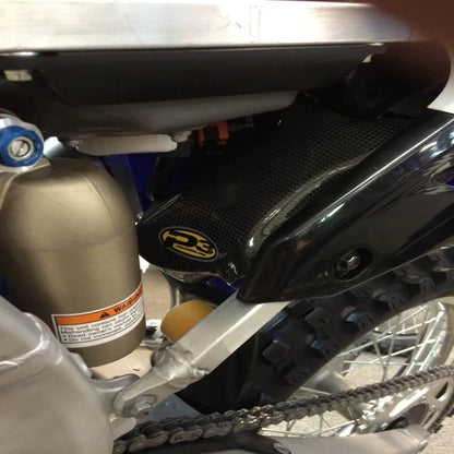 P3 CARBON - ELECTRONICS PROTECTOR - YAMAHA YZ250F/YZ450F 14-19 WR250F/YZ250FX 15-19 WR450F/YZ450FX 16-19