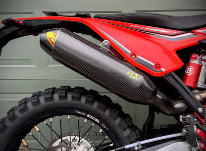 P3 CARBON - FULL COVERAGE MUFFLER GUARD - FMF MUFFLER - BETA R/RS/RR-S 4T 20-26