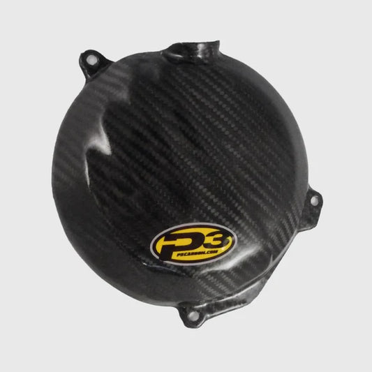 P3 CARBON - CLUTCH COVER GUARD - HUSQVARNA FC/FE/FX 250/350 16-18