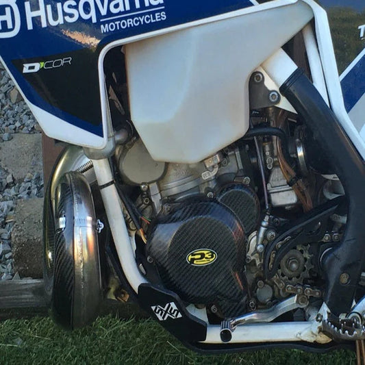 P3 CARBON - IGNITION COVER GUARD - HUSQVARNA TX 300 19