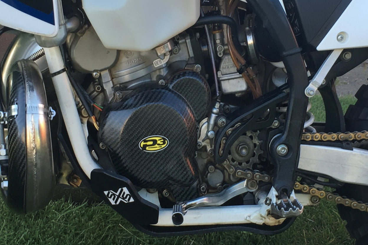 P3 CARBON - IGNITION COVER GUARD - KTM | HUSQVARNA | GASGAS 250 & 300 MODELS 18-23