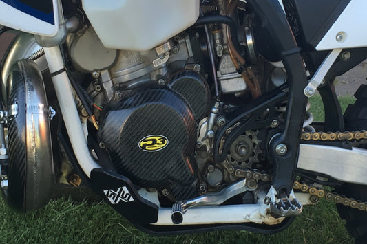 P3 CARBON - IGNITION COVER GUARD - KTM | HUSQVARNA | GASGAS 250 & 300 MODELS 18-23