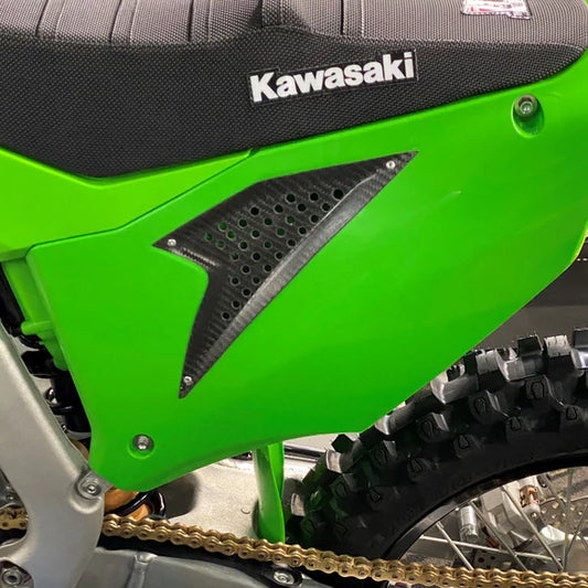P3 CARBON - AIR BOX COVER - KAWASAKI - KX450 / KX 250 19-24