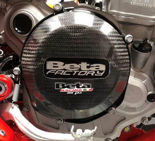 P3 CARBON - CLUTCH COVER GUARD - BETA 350-500 RR/RR-S 20-26