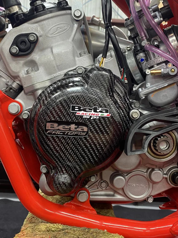 P3 CARBON - IGNITION COVER - BETA 125/200 19-26
