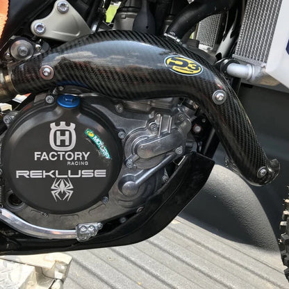 P3 CARBON - HEAT SHIELD - FMF HEADER - KTM 450 SX-F/XC-F 19-22 | HUSQ FC/FX 450 19-22 | GASGAS EX450F/MC450F 21-23 | KTM 450 SX-F F.E. 18 & 20-21 | HUSQ FC 450 R.E. 18 & 20-21