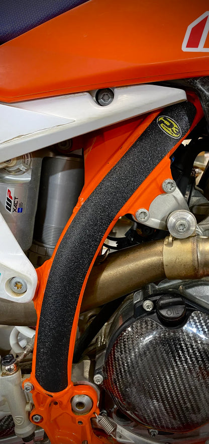 P3 CARBON - FRAME PROTECTORS - GRIP GUARD - KTM 23-26