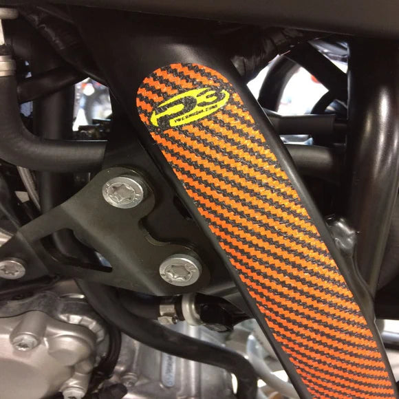 P3 CARBON - FRAME PROTECTORS - GRIP GUARD - KTM 16-23 125-500