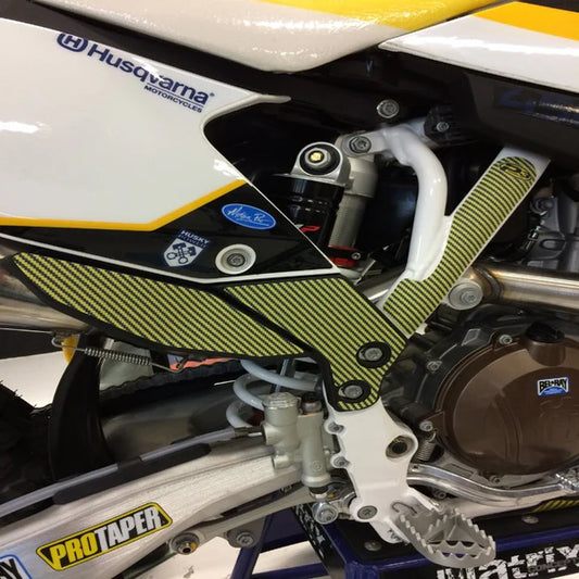 P3 CARBON - FRAME PROTECTOR - GRIP GUARD - HUSQVARNA 125-501 FC/TC 14-15 / FE/TE 14-16