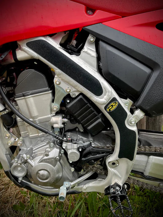 P3 CARBON - FRAME PROTECTORS - GRIP GUARD - HONDA CRF250/ CRF450 MODELS 21-26