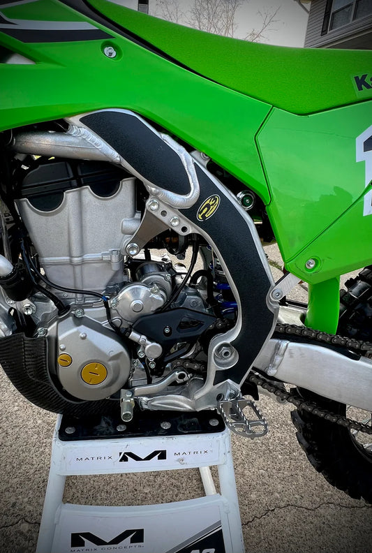 P3 CARBON - FRAME PROTECTORS - GRIP GUARD - KX450(X) 24-26 KX250(X) 25-26