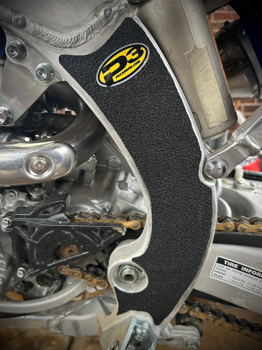 P3 CARBON - FRAME PROTECTORS - GRIP GUARD - YAMAHA YZ250F(X) 19-26 / YZ450F(X) 18-26