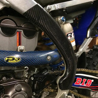 P3 CARBON - FRAME PROTECTOR - YAMAHA YZ250/450F 14-17