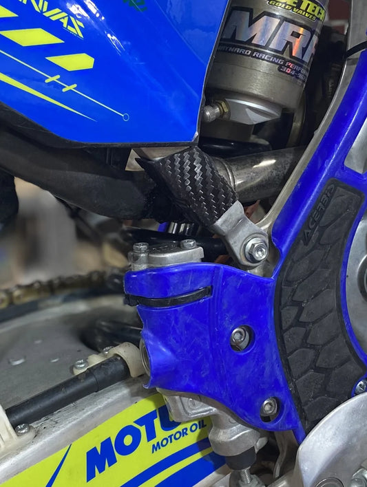 P3 CARBON - FRAME PROTECTOR - YAMAHA YZ250(X) 05-26 / YZ125(X) 05-26