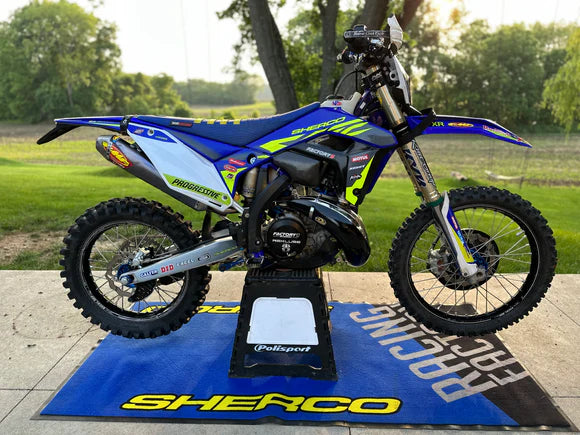 P3 CARBON - LOWER FUEL TANK COVER - SHERCO SC/SC/SM/SE-F 19-24