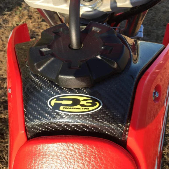 P3 CARBON - FUEL TANK COVER - HONDA CRF110 / 125 19-26