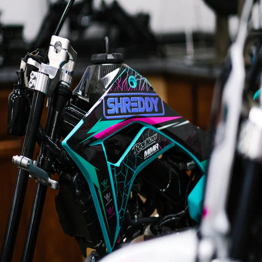 P3 CARBON - FUEL TANK COVER - HONDA CRF110 / 125 19-26