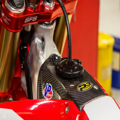 P3 CARBON GAS TANK COVER, HONDA CRF450R 19-20, CRF450 RWE 19-20, CRF250R 18-21