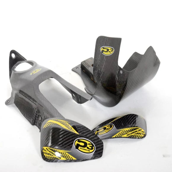 P3 CARBON - GAS TANK COVER - KAWASAKI KX250/450 19-26