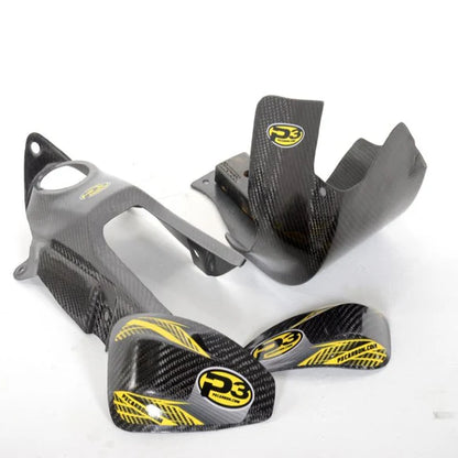 P3 CARBON - GAS TANK COVER - KAWASAKI KX250/450 19-26
