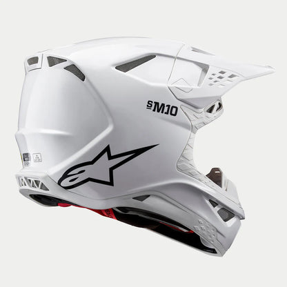 ALPINESTARS - SM10 SOLID - WHITE GLOSSY