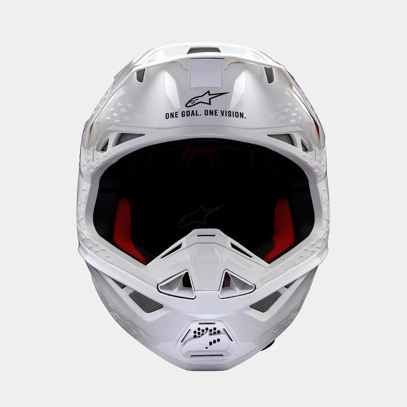 ALPINESTARS - SM10 SOLID - WHITE GLOSSY