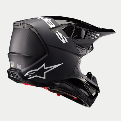 ALPINESTARS - SM10 HELMET - FLOOD - BLACK/DARK GREY MATTE & GLOSSY