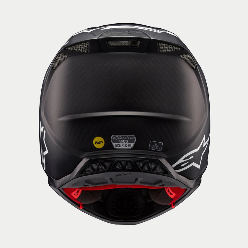 ALPINESTARS - SM10 HELMET - FLOOD - BLACK/DARK GREY MATTE & GLOSSY