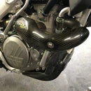 P3 CARBON - HEAT SHIELD - STOCK HEADER - KAWASAKI KX450F 16-18