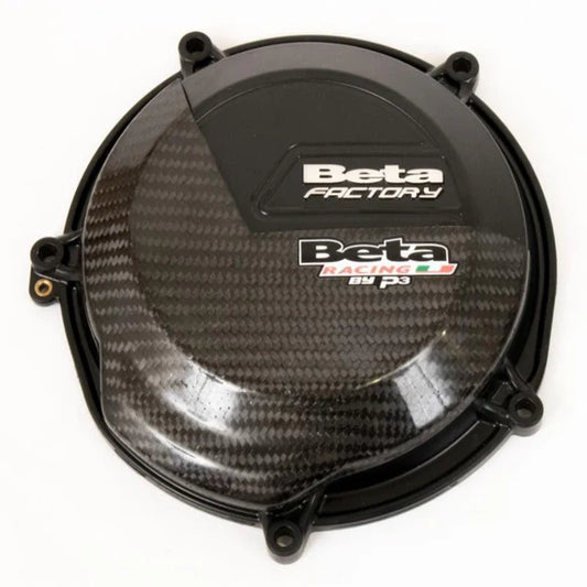 P3 CARBON - CLUTCH COVER GUARD - BETA 250/300/X-TRAINER 18-26