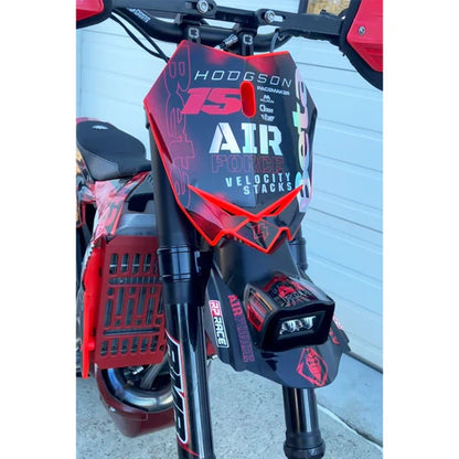 AIRFORCE - STUBBY SNOWBIKE FENDER W/LED LIGHT