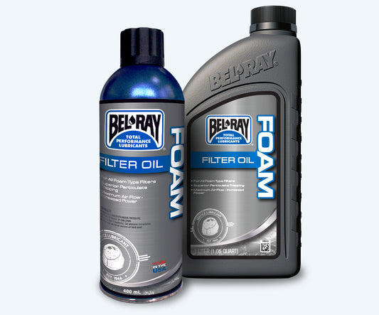 BEL-RAY FOAM FILTER OIL