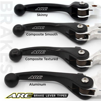 ARC LEVERS FOLDING BRAKE LEVER - BR-301 - SUZUKI / KAWASAKI / YAMAHA