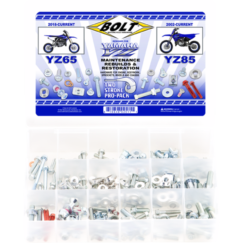 BOLT - PRO PACK - COMPLETE FASTENER KITS - YAMAHA