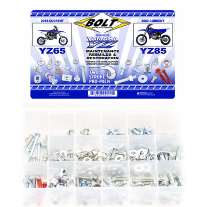 BOLT - PRO PACK - COMPLETE FASTENER KITS - YAMAHA