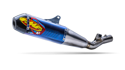 FMF RACING 4.1 TITANIUM SLIP ON SILENCER - 044445 - YAMAHA 18-25 YZ450F / 19-25 YZ450FX / 19-25 WR450F